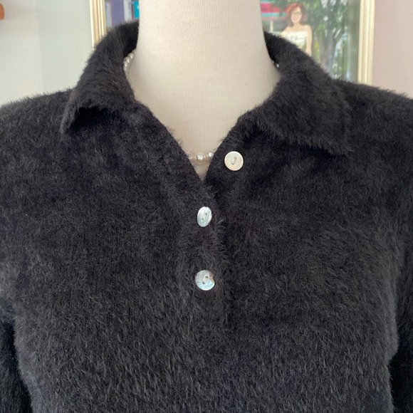 😍 SOLD 🖤 TAILOR and TWIRL for TATYANA PULLOVER SOFT SWEATER PINUP RETRO - Picture 3 of 8